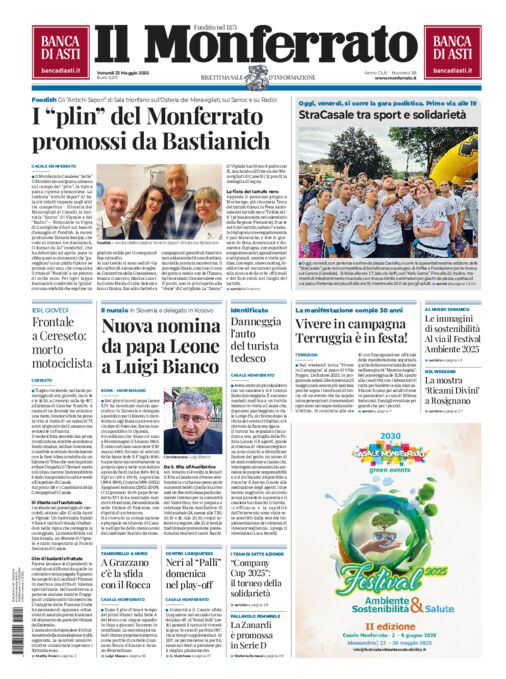 Il Monferrato - Edizione 38 del 23/05/2025